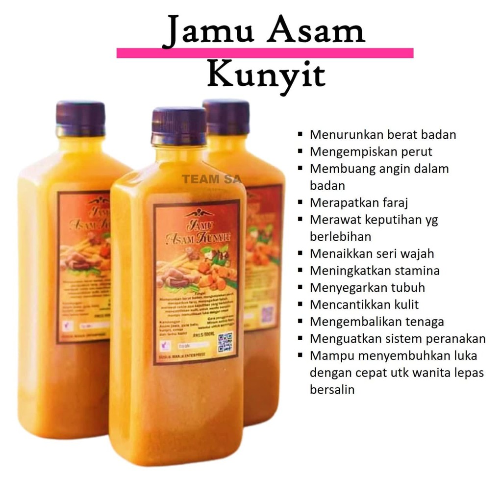 Buy Jamu Asam Kunyit Jus Asam Kunyit Susuk Manja Seetracker Malaysia