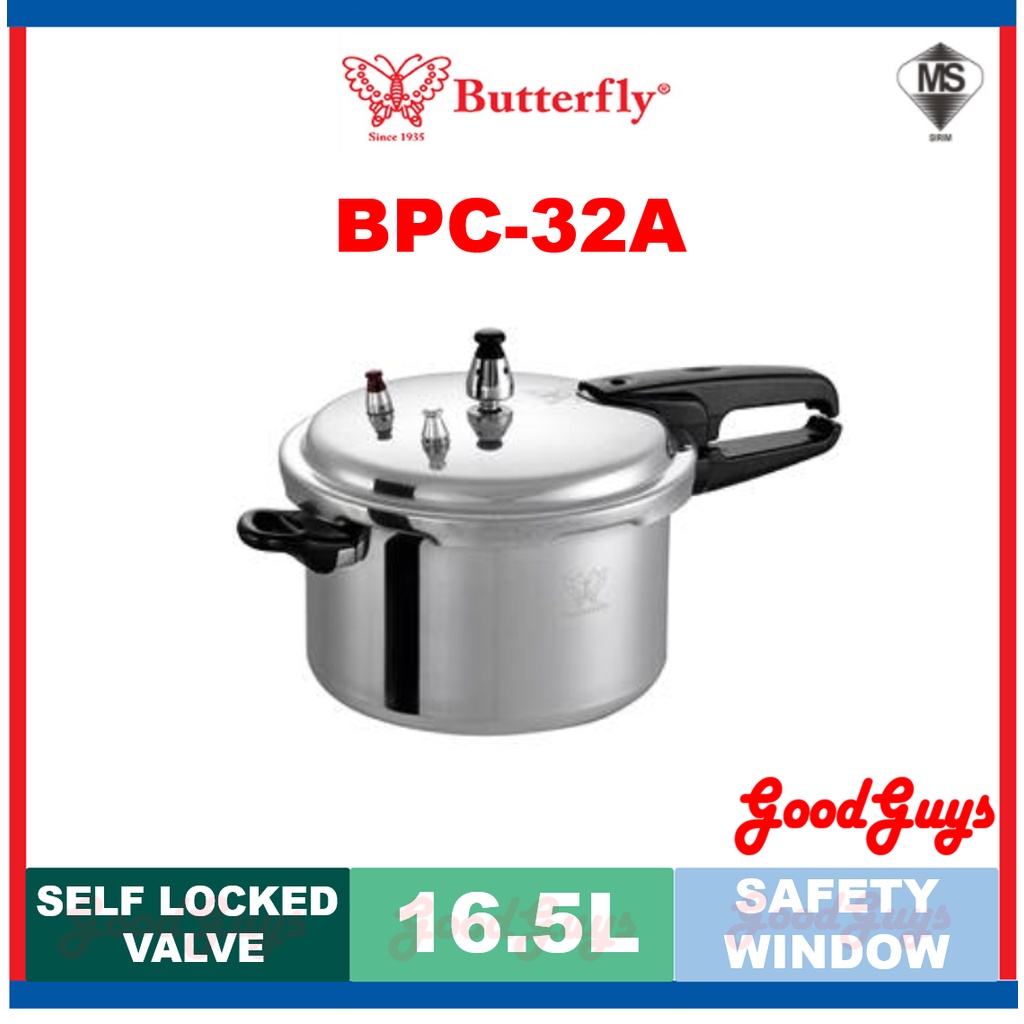 BUTTERFLY BPC-32A PRESSURE COOKER  16.5 LITRE (BPC32A)