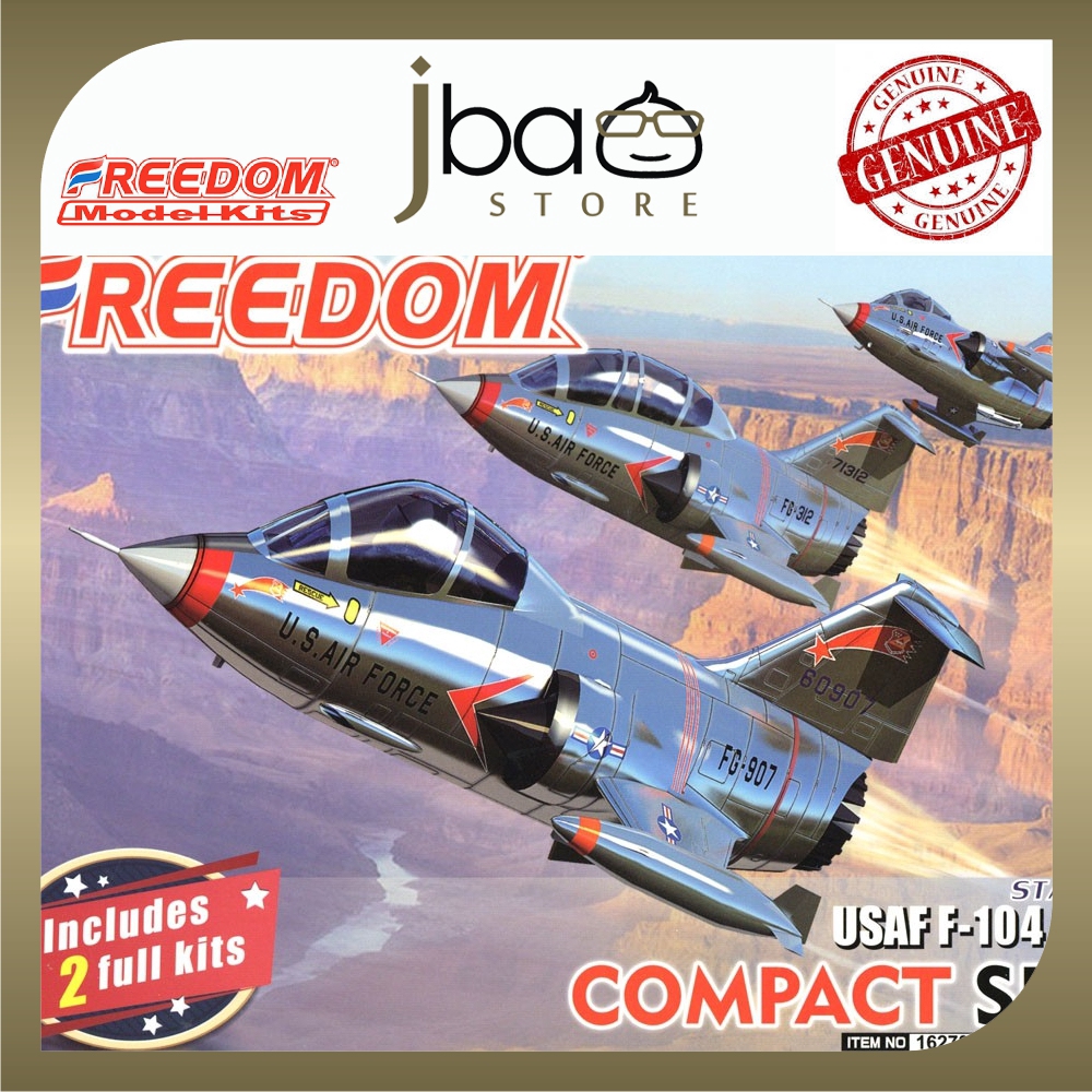 Freedom Compact Series USAF Star Fihgter F-104 TF-104 Aircraft Model Kits