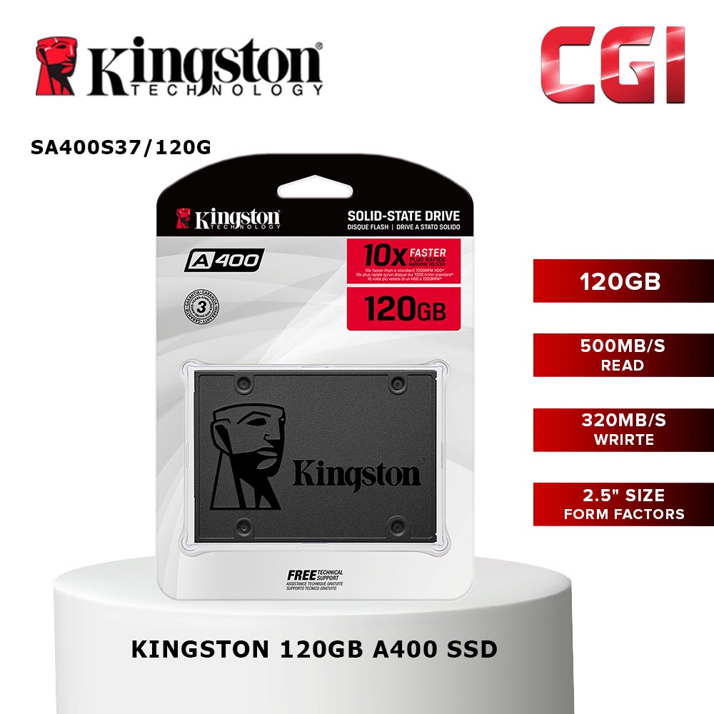 Kingston 120GB A400 SSD (SA400S37/120G) Shopee Malaysia | atelier-yuwa ...