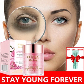 Eye cream Eye cream serum Dark circles eye cream 60g Moisturizing Anti aging treatment wrinkle Eye bag Fat granules 眼霜