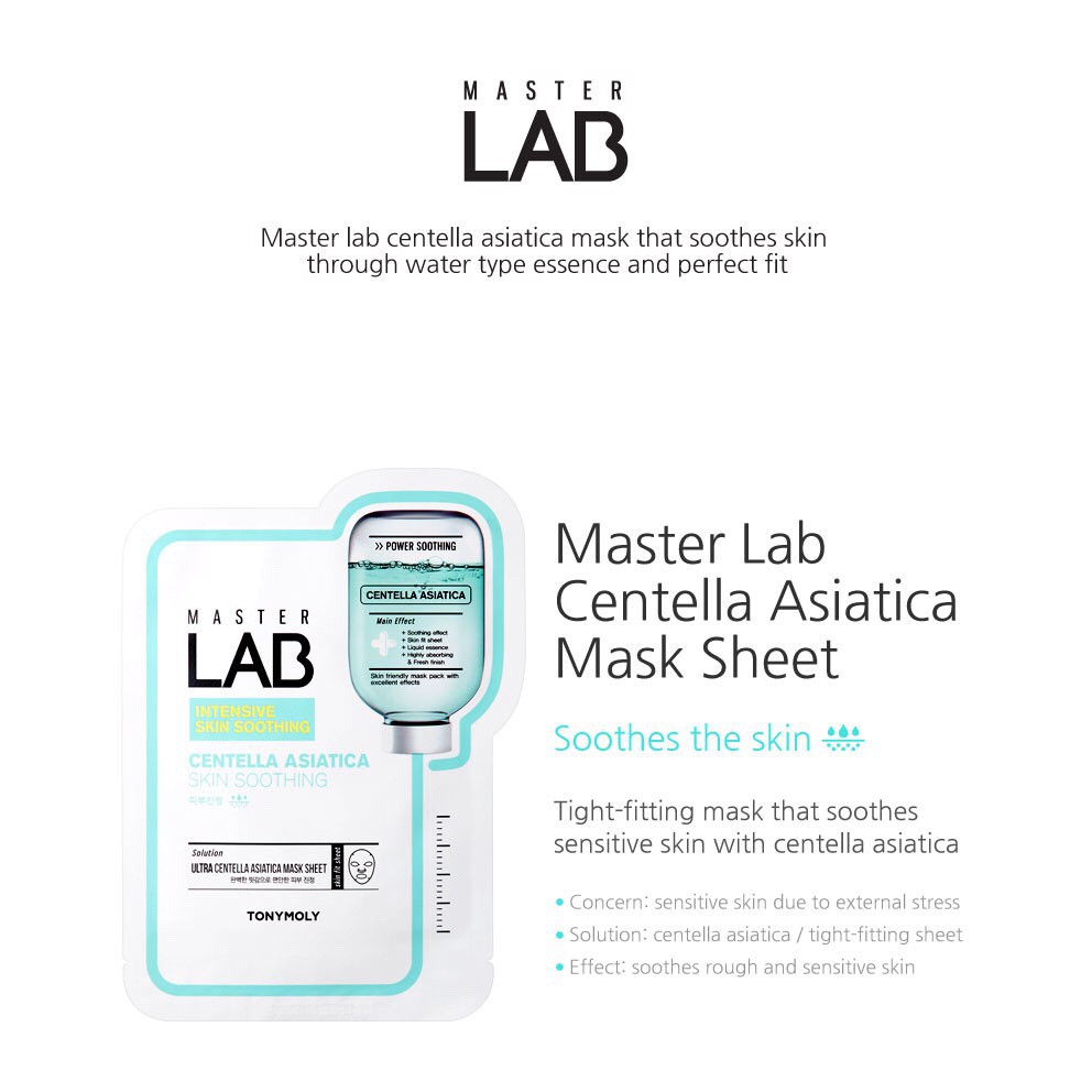 Tonymoly Master Lab Mask Sheet 1pc | Shopee Malaysia