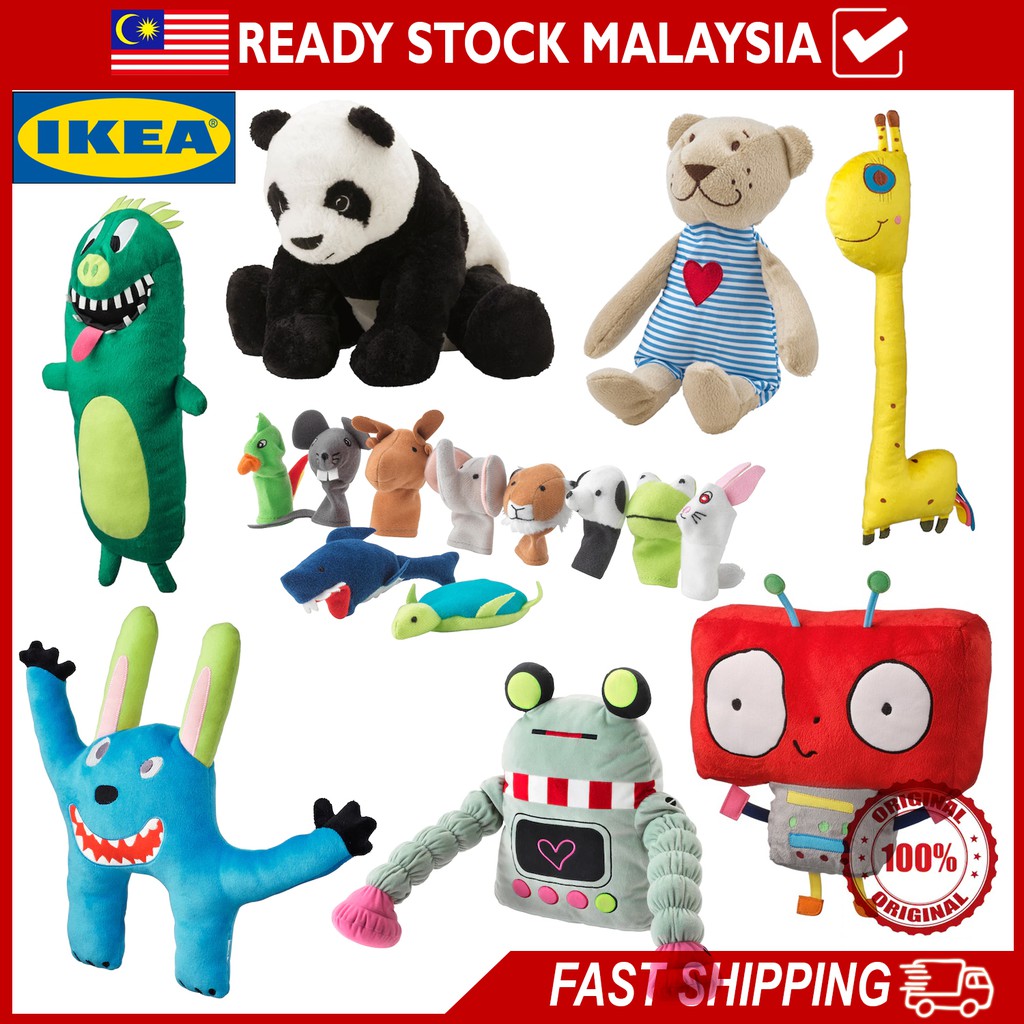 Ready Stock Ikea Soft Toys Finger Puppet And Montessory