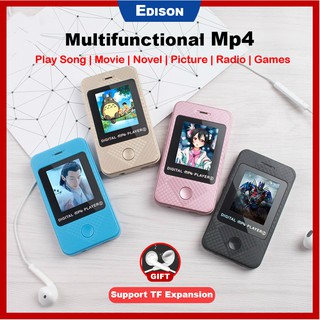 Newsmy A3 4 0 Inch 16gb Mp3 Mp4 Mp5 Player Full Touch Screen Portable E Book Reader Hifi Loseless Video Music Player Walkman Shopee Malaysia