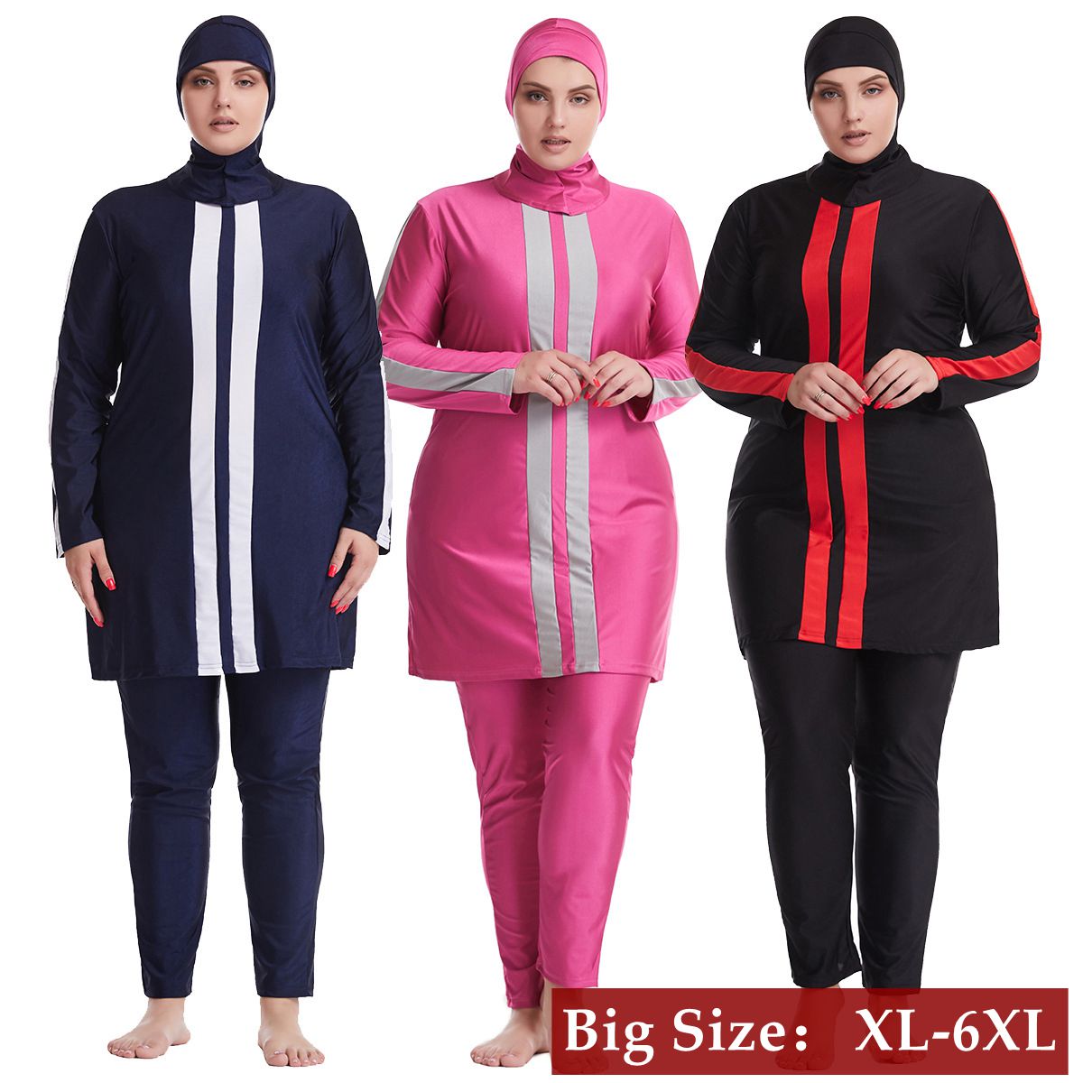 Muslimah Swimming  Suit  Women Large Size Conservative 