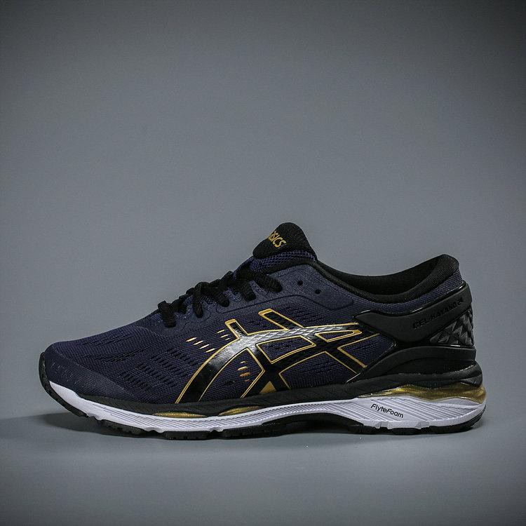 blue and gold asics