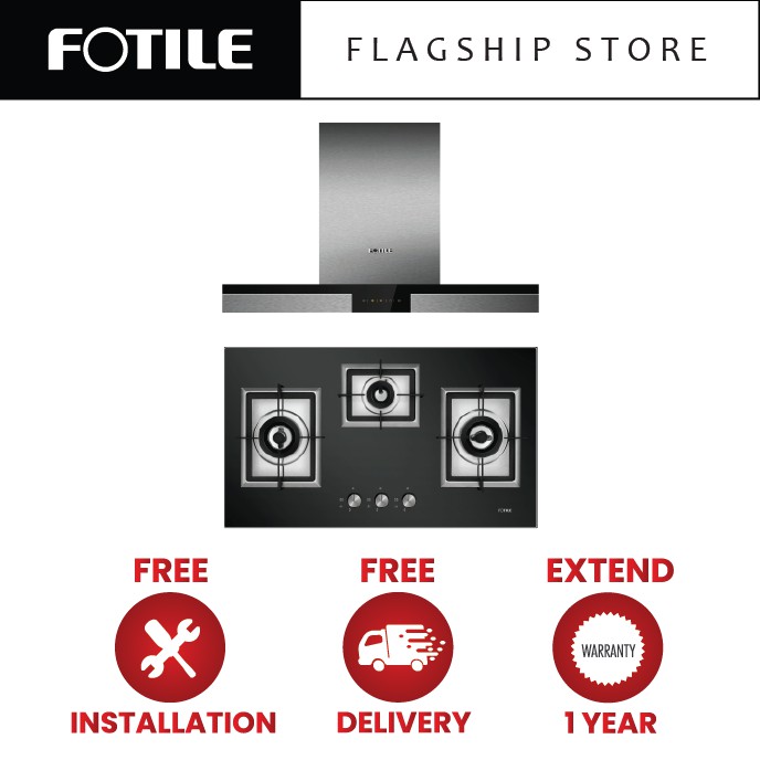  FREE INSTALLATION   FOTILE  EMS9020 Chimney Cooker Hood 