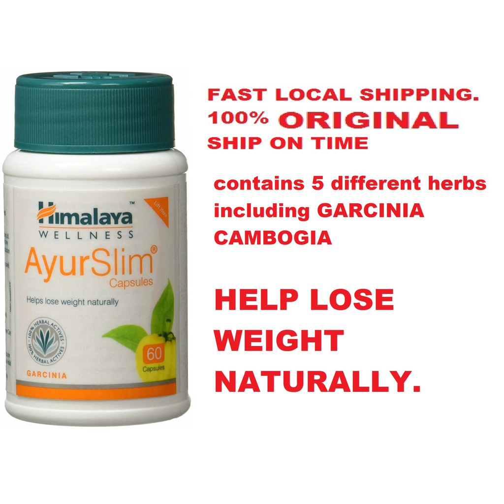 Original Himalaya Ayurslim Garcinia 60 Capsules Long Expiry Date Shopee Malaysia