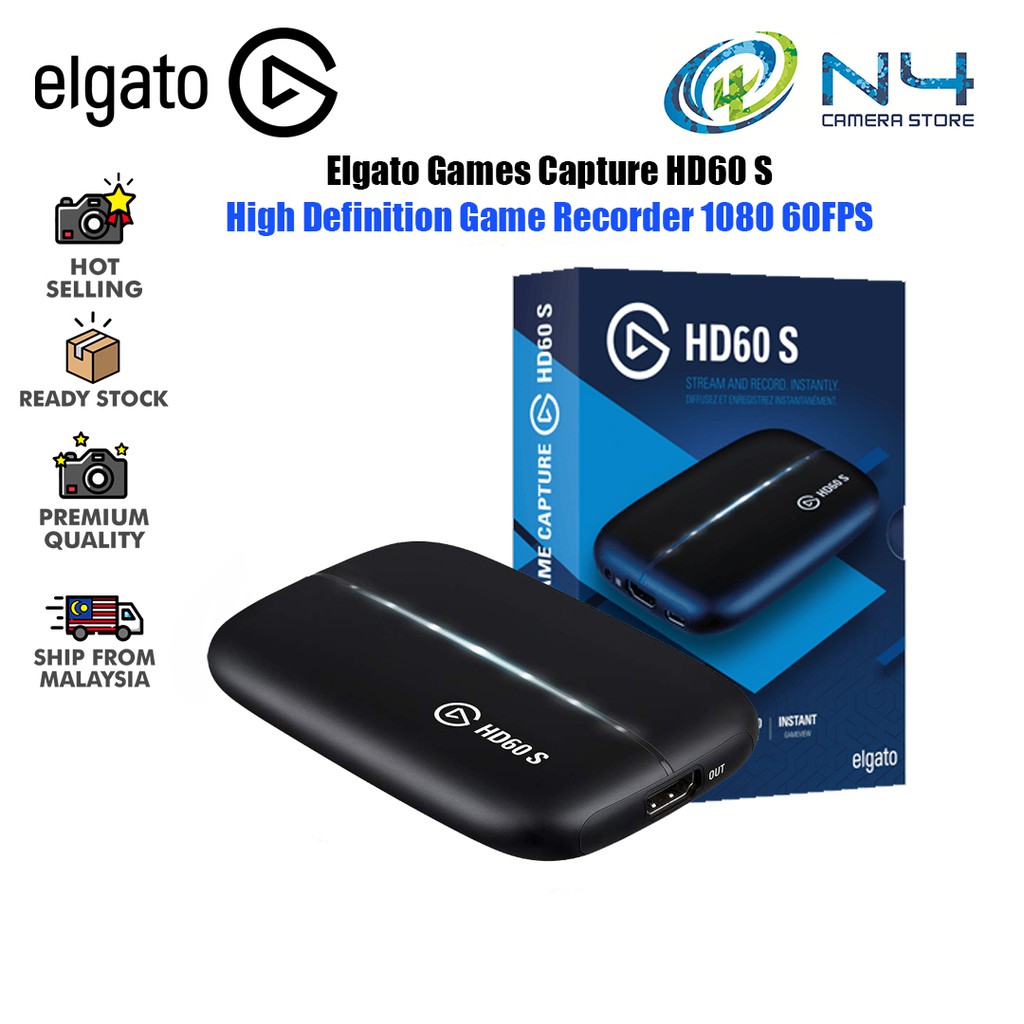 elgato HD60S+ ゲームキャプチャ | www.fleettracktz.com