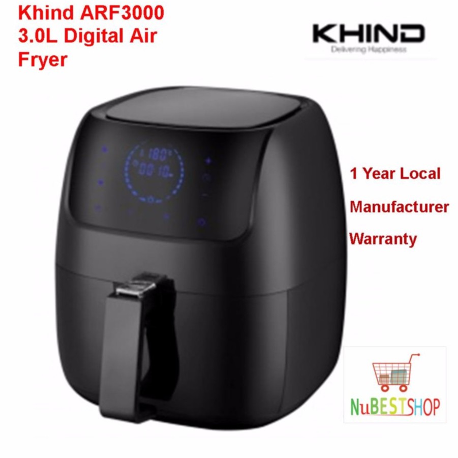 Khind ARF3000 & ARF26 Air Fryer With Digital Display ...