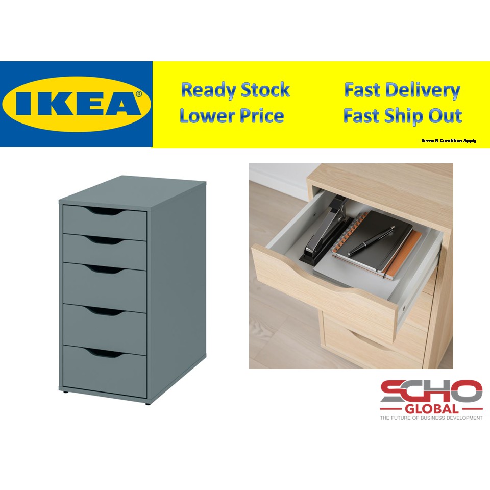 IKEA-ALEX Drawer Unit, 36x70 Cm | Shopee Malaysia