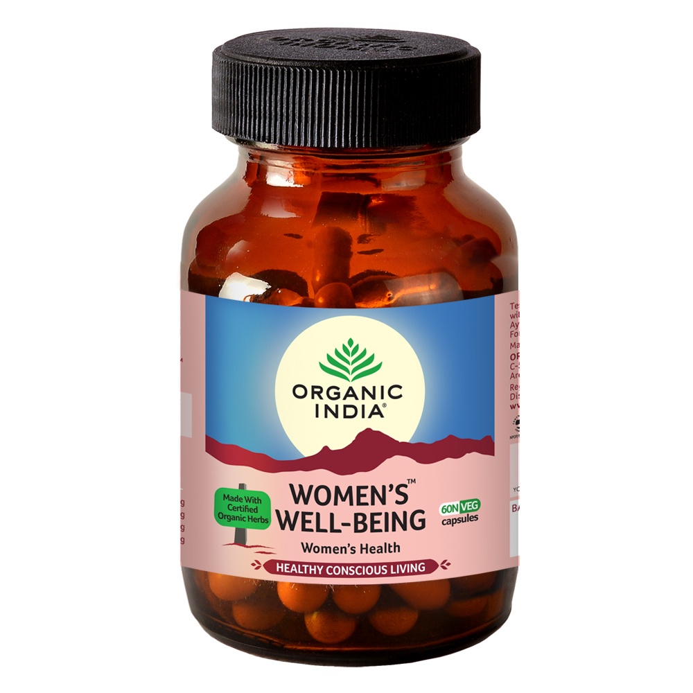 ORGANIC INDIA Women's Well-Being Supplement - Women's Health EXP: 25/2/2024 (GENUINE)