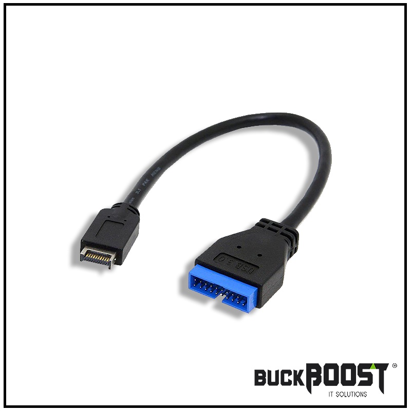 USB 3.1 TYPE E MALE TO USB 3.0 20 PIN HEADER EXTENSION CABLE