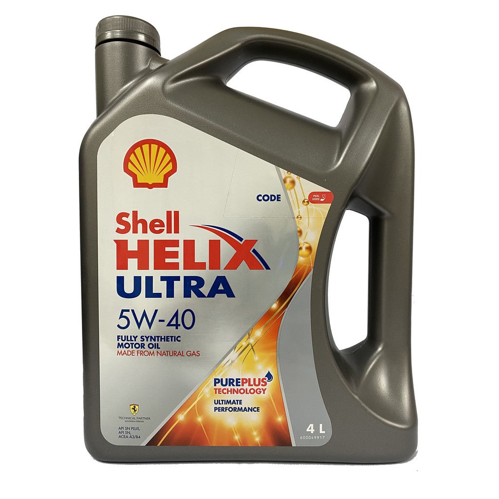 Shell Helix Ultra Fully Synthetic Engine Oil 5W40 4L (IMPORTED SHELL ...
