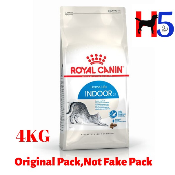 Royal Canin Indoor 27 4kg Makanan Kucing Dry Cat Food Pet Food