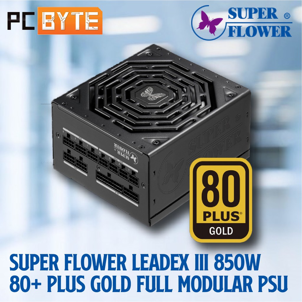 Super Flower Leadex III Gold 850W Full Modular PSU | Shopee Malaysia