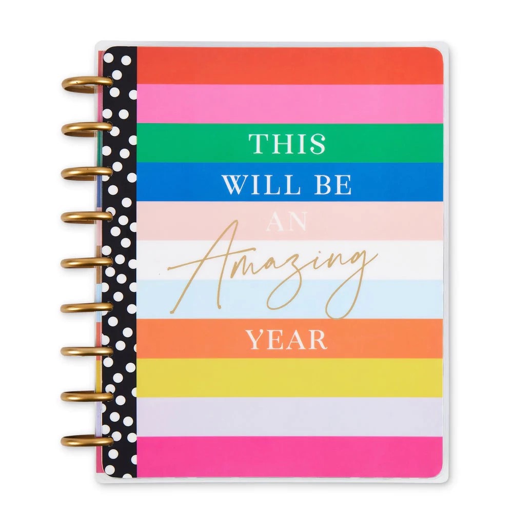 Happy planner 18 month dated classic planner bold bright jul 2022