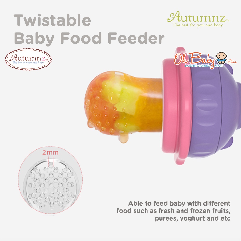 Use Fresh Food Feeders to Introduce Solid Foods to Baby