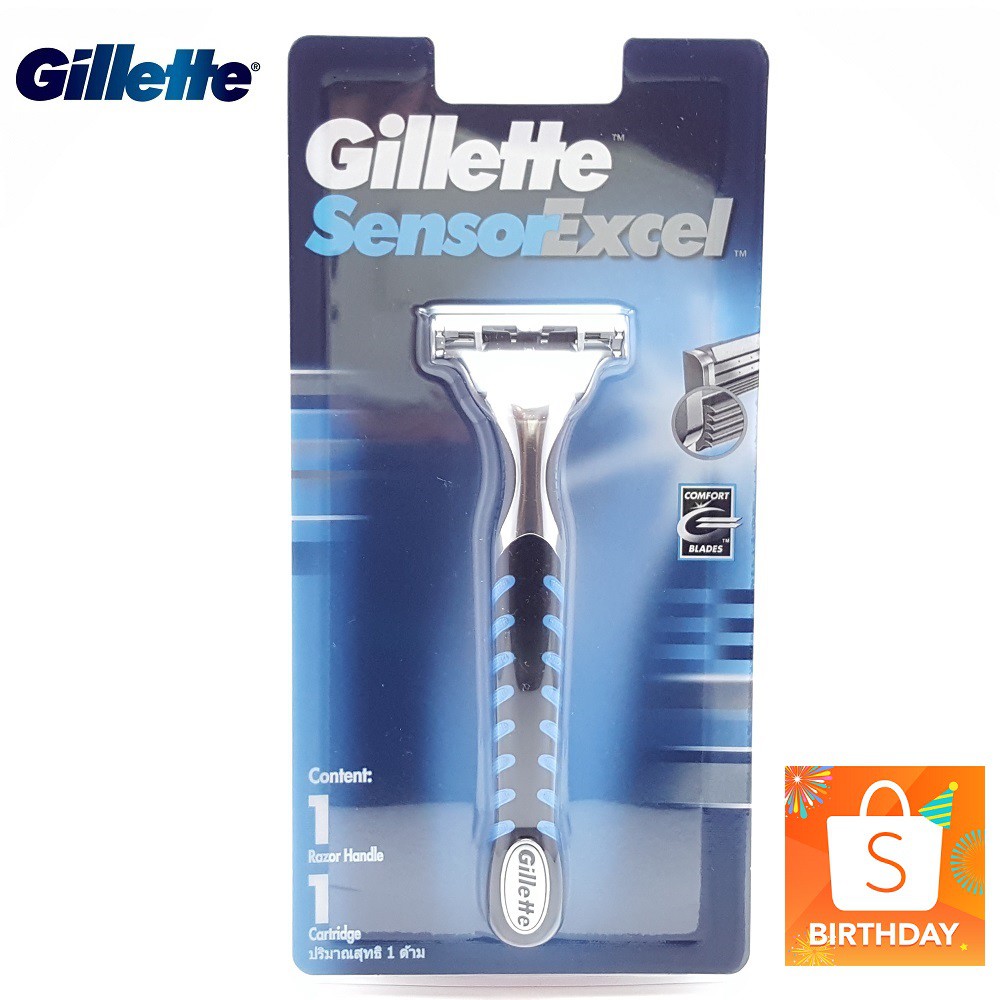 Gillette Sensor Excel Razor | Shopee Malaysia