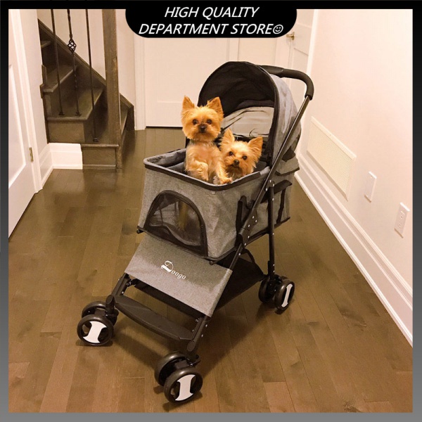 Pet Wagon Stroller Cat Stroller Pet Cart Pet out Trolley Teddy Stroller