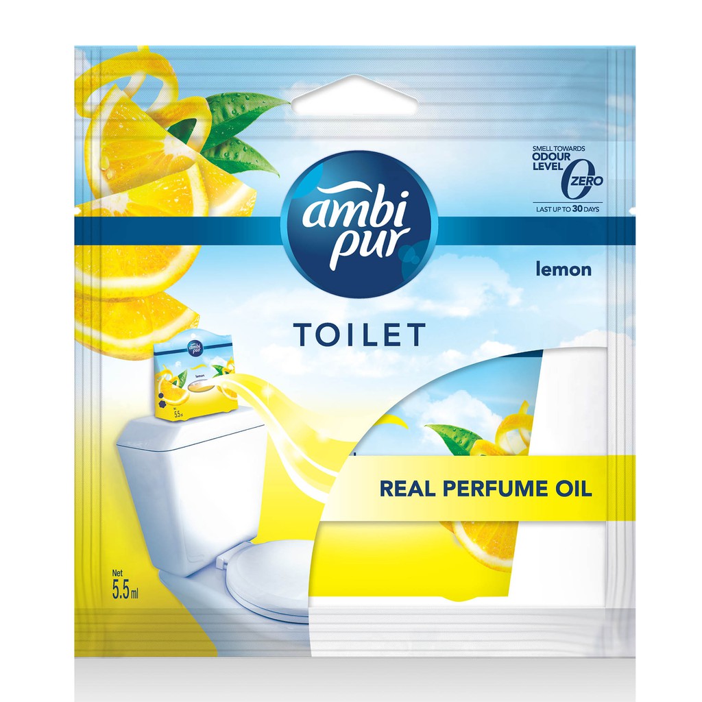 Ambi Pur Toilet Fresh Air Freshener Lemon (5.5ml) Shopee Malaysia