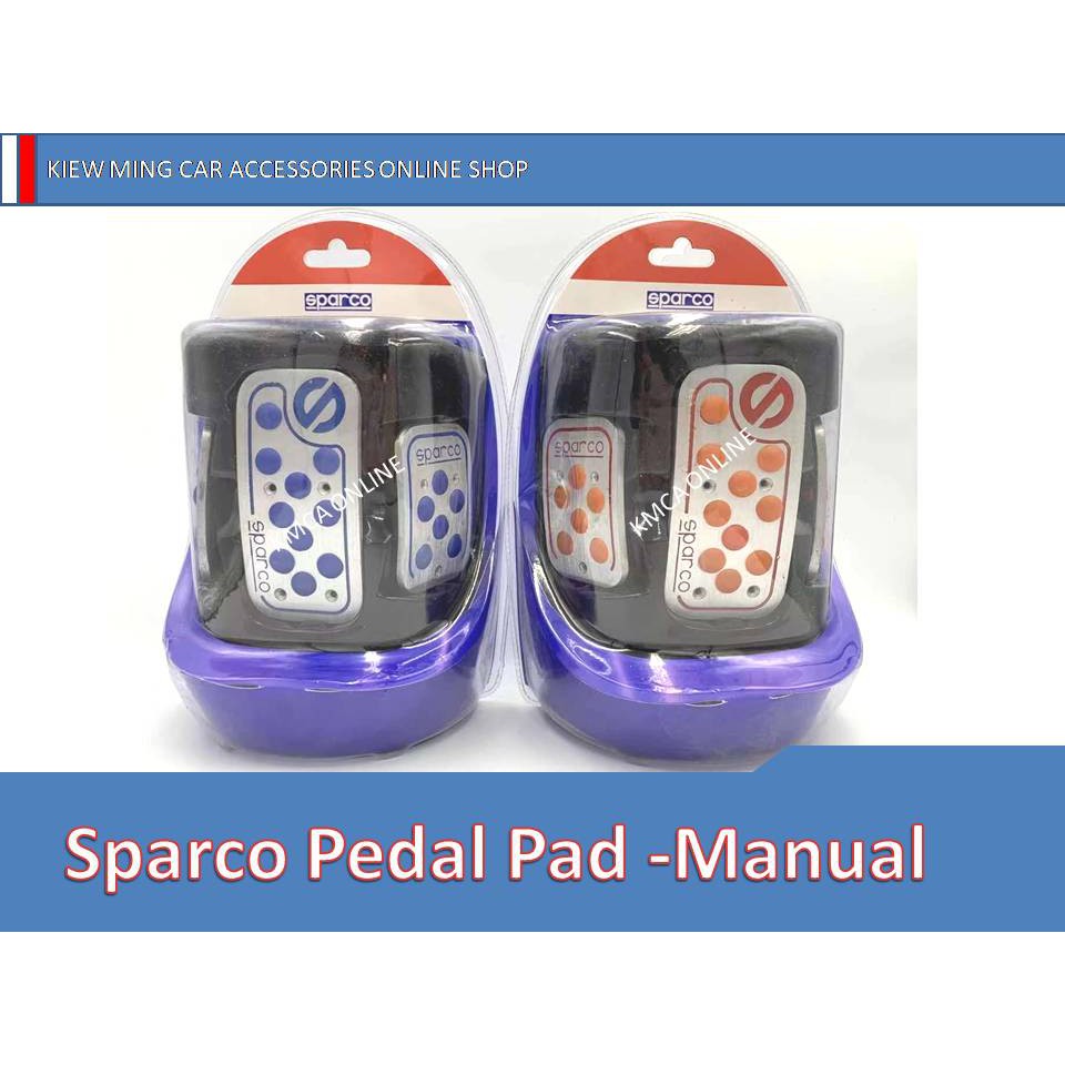 SPARCO BRAKE PEDAL PADS MANUAL Shopee Malaysia