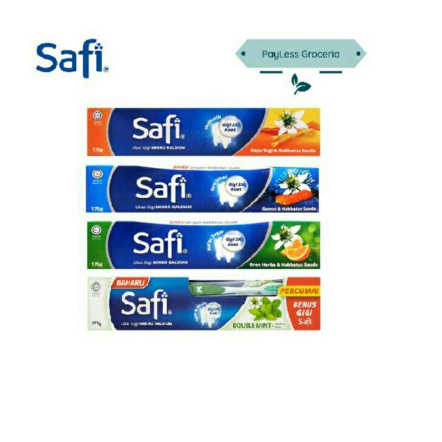 Safi Toothpaste / Ubat Gigi 75g Travel Pack  Shopee Malaysia