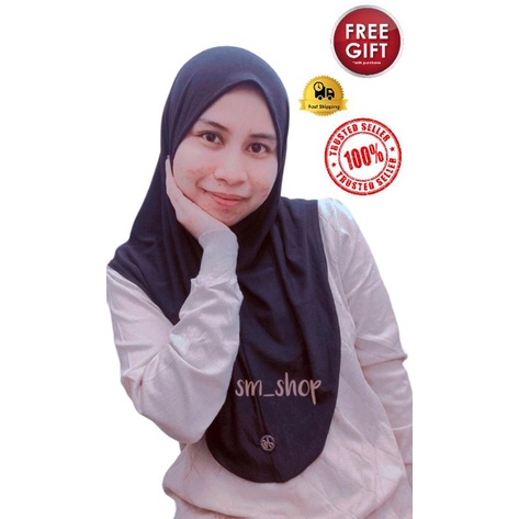 SIZE M | ADIRA INSTANT COTTON | Tudung Instant Cotton | Tudung Sarung