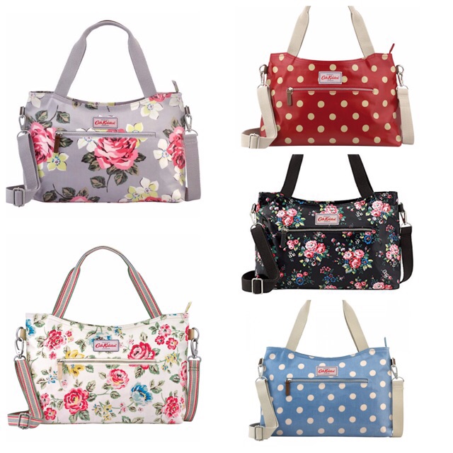 Cath Kidston Zipped Handbag | Shopee 