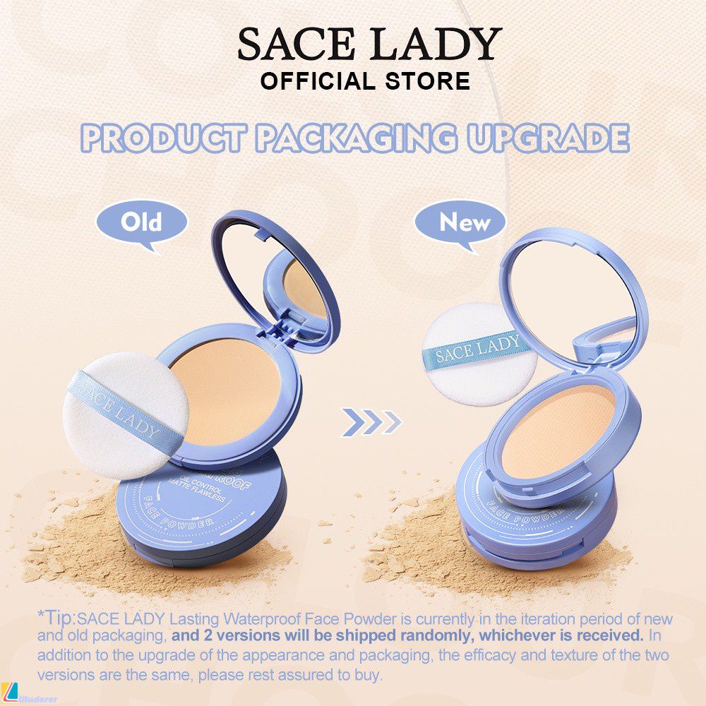 Sace Lady Bb & Cc Cream Waterproof Face Makeup Set Flawless Foundation+compact Powder Kit LIFE