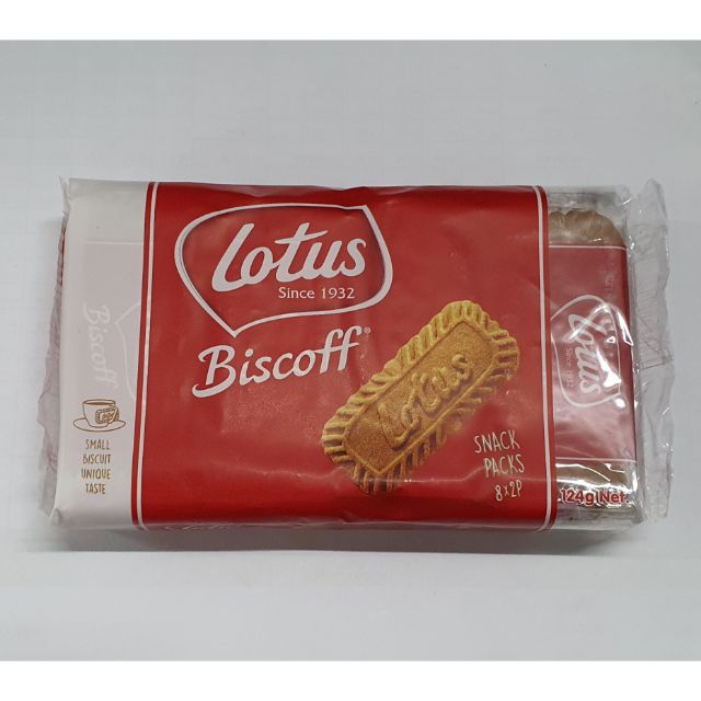 lotus biscoff 124g
