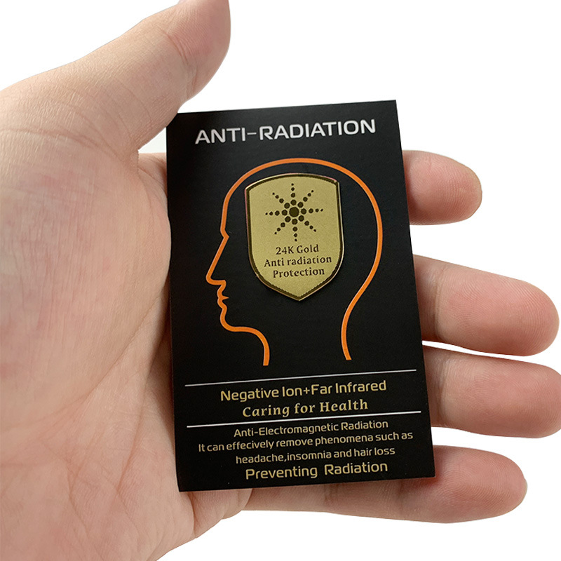 24k Sunflower Shield Energy Radiation Protection Phone Sticker Anti Radiation Energy Radiation Sticker