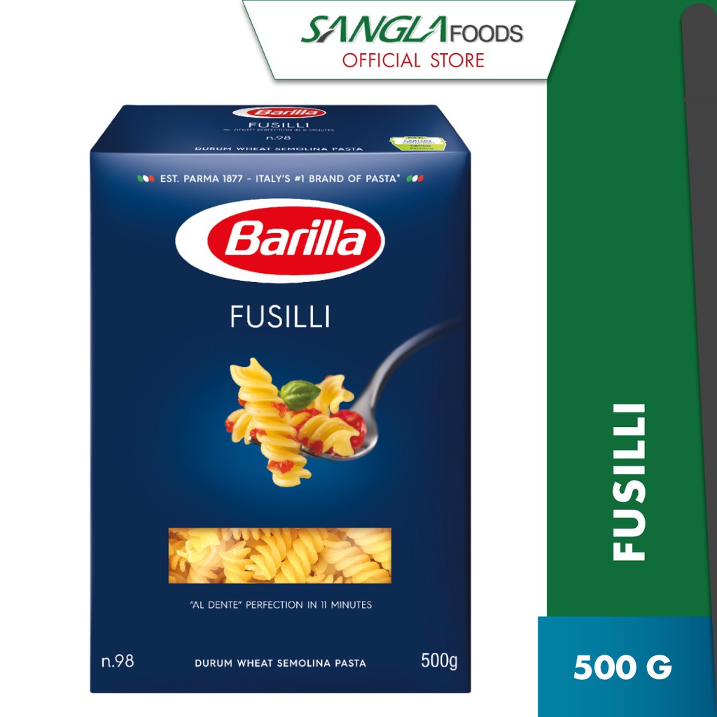 Barilla Fusilli Pasta (500g) Halal Certified Shopee Malaysia