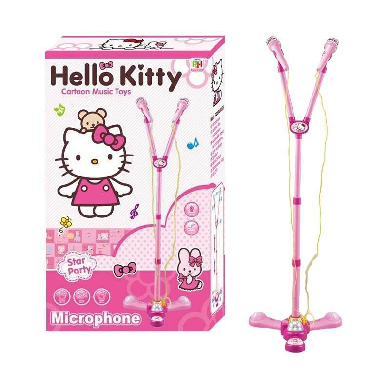 Hello Kitty Handmikrofon mit Licht/Sound