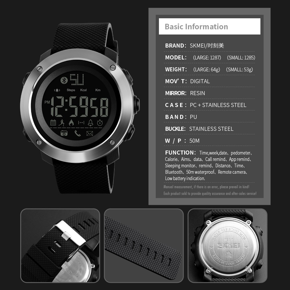 skmei military watch manual