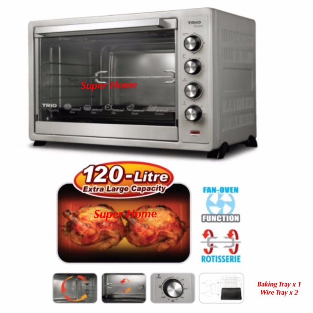 Trio Extra Large Capacity Electric Oven TEO-1201 (120L 
