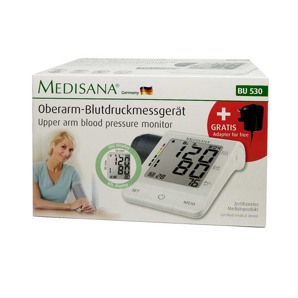 MEDISANA UPPER ARM BLOOD PRESSURE MONITOR(3 YEARS WARRANTY) Shopee