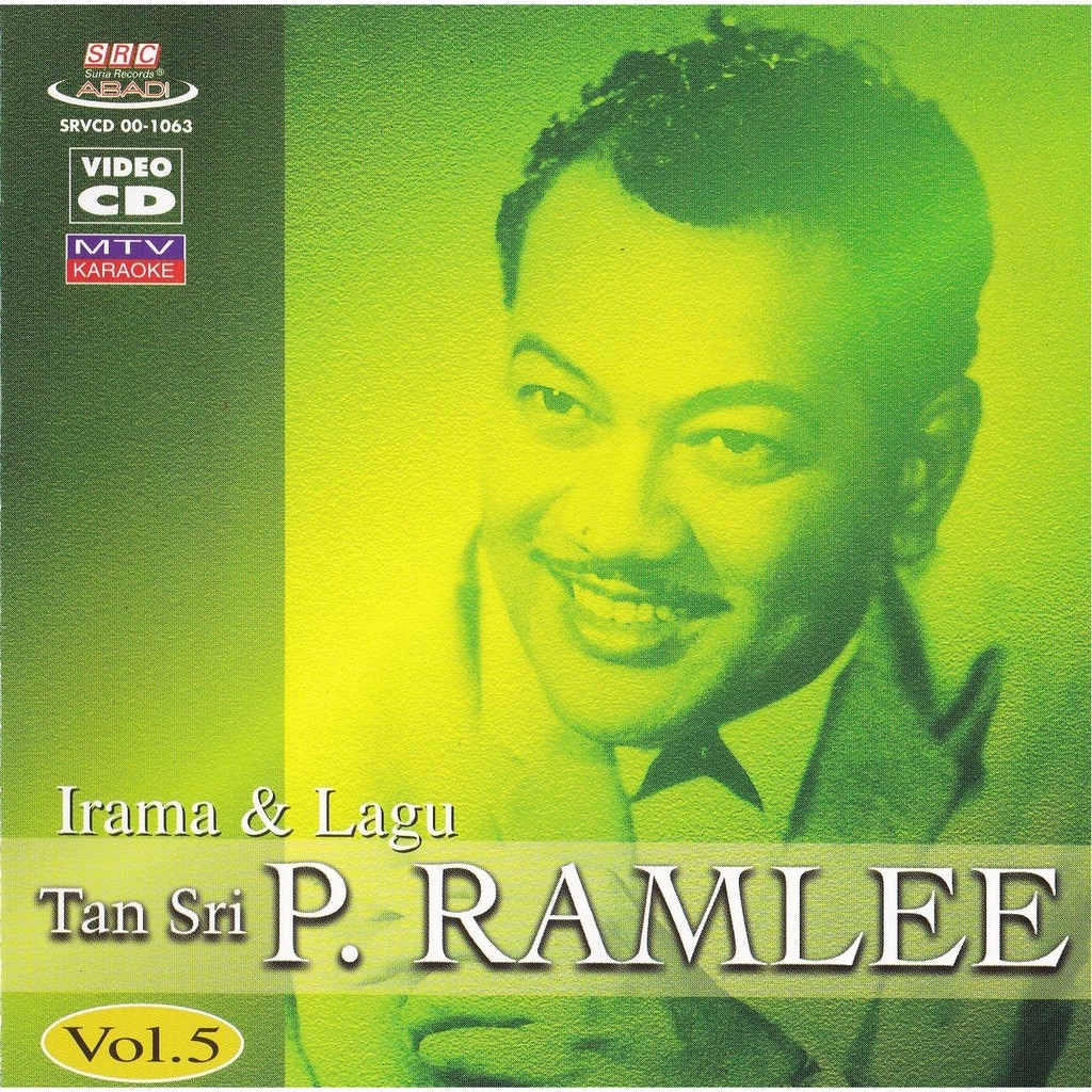 Irama Dan Lagu Tan Sri P.Ramlee Vol.5 Video CD Karaoke VCD "Cover Version"