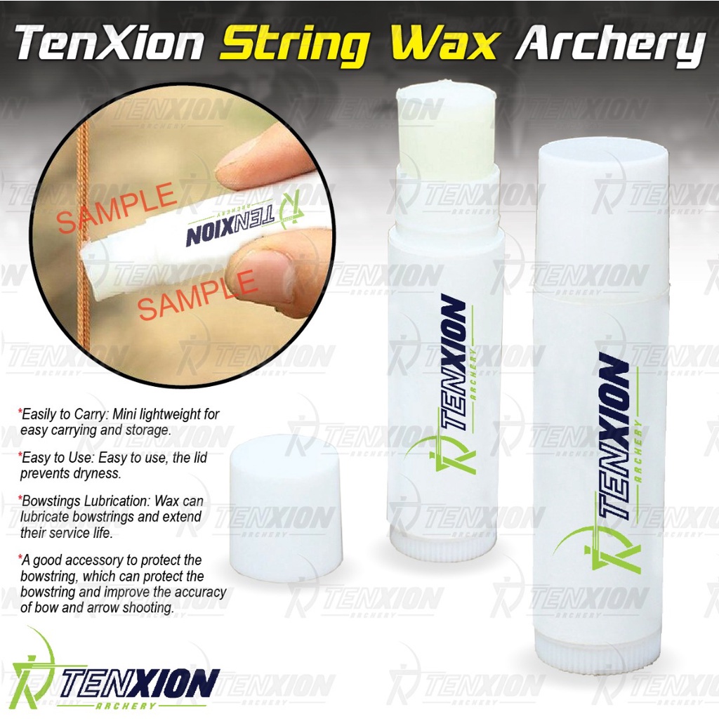 TenXion Archery Big 1OZ String Wax Compound Recurve Traditional Bow