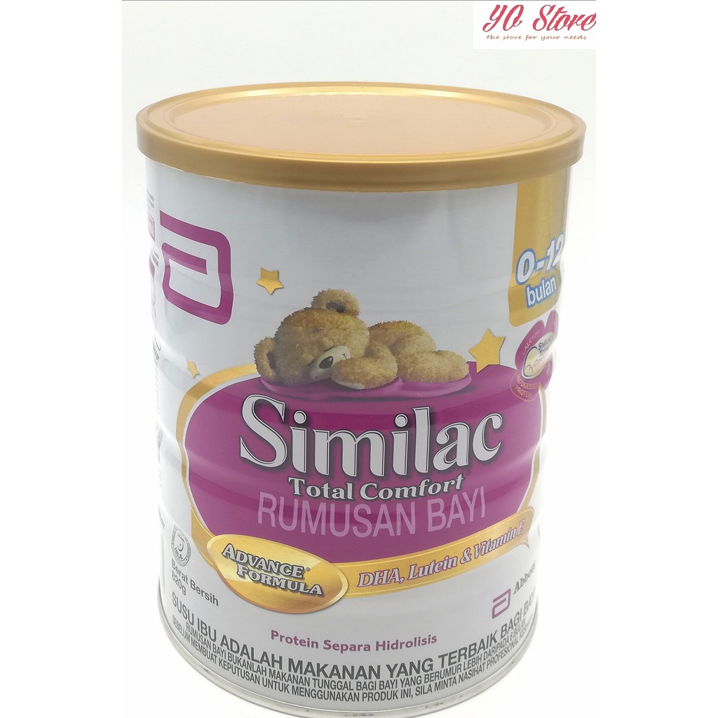 Similac Total Comfort 0 12 Month 820gm Shopee Malaysia