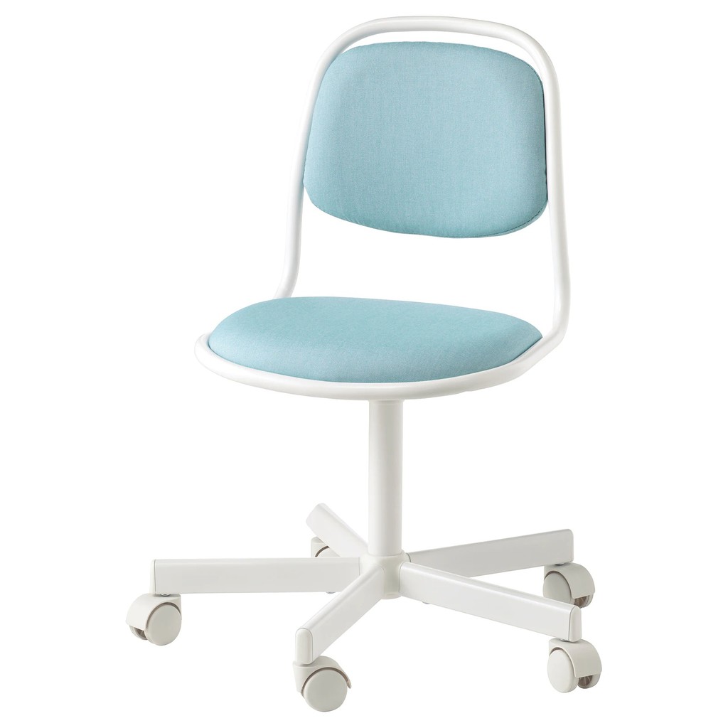 IKEA ORFJALL Children's desk chair, white/Vissle blue/green/pink, kids  study chair | Shopee Malaysia