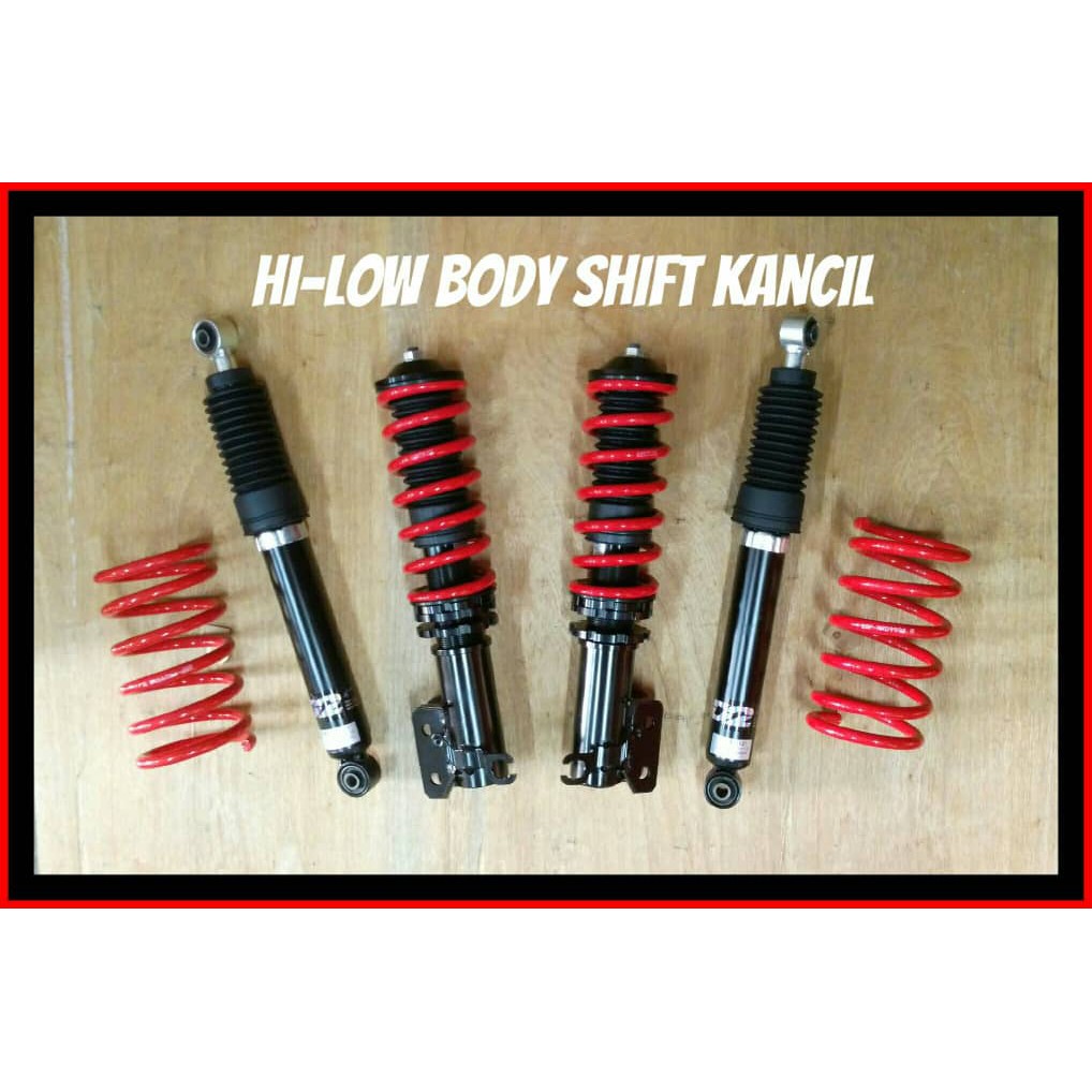 New D2 Racing Hi Low Bodyshift Perodua Kancil Kenari Kelisa Alza Adjustable Absorber Shopee Malaysia