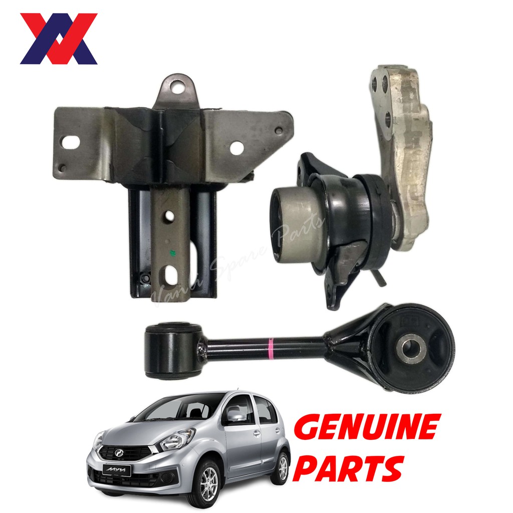 Perodua Genuine Engine Mounting Set (Automatic) for Perodua Myvi 1.3cc