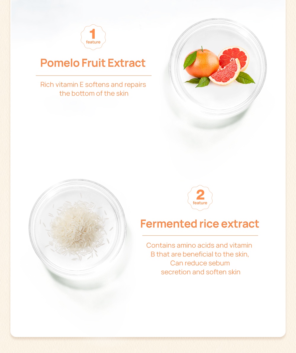 LANBENA Vitamin C Exfoliating Gel /Face Scrub Peel Off Gel /Whitening