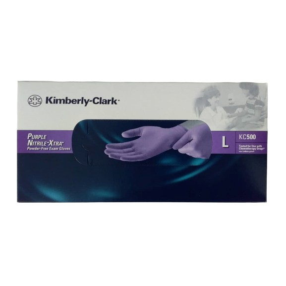 kimberly clark purple nitrile gloves