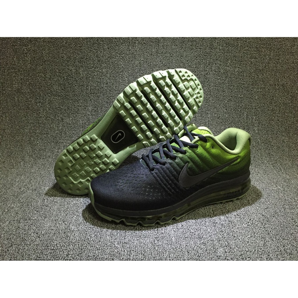 nike air max 2017 black green