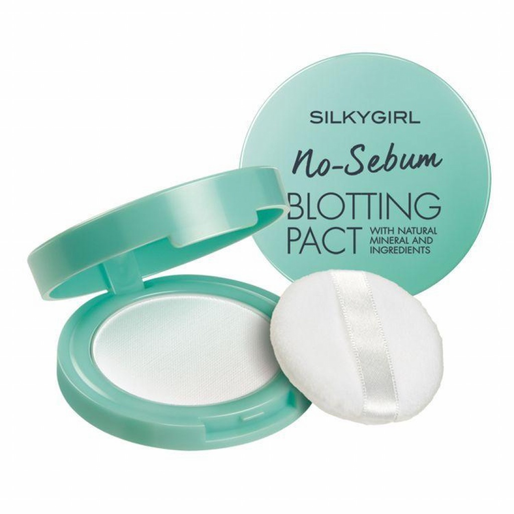 SILKYGIRL No-Sebum Blotting Pact 01 Natural
