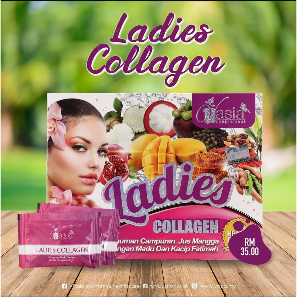 Buy V Asia Ladies Collagen Kembali Dara 13 Sachets Seetracker Malaysia