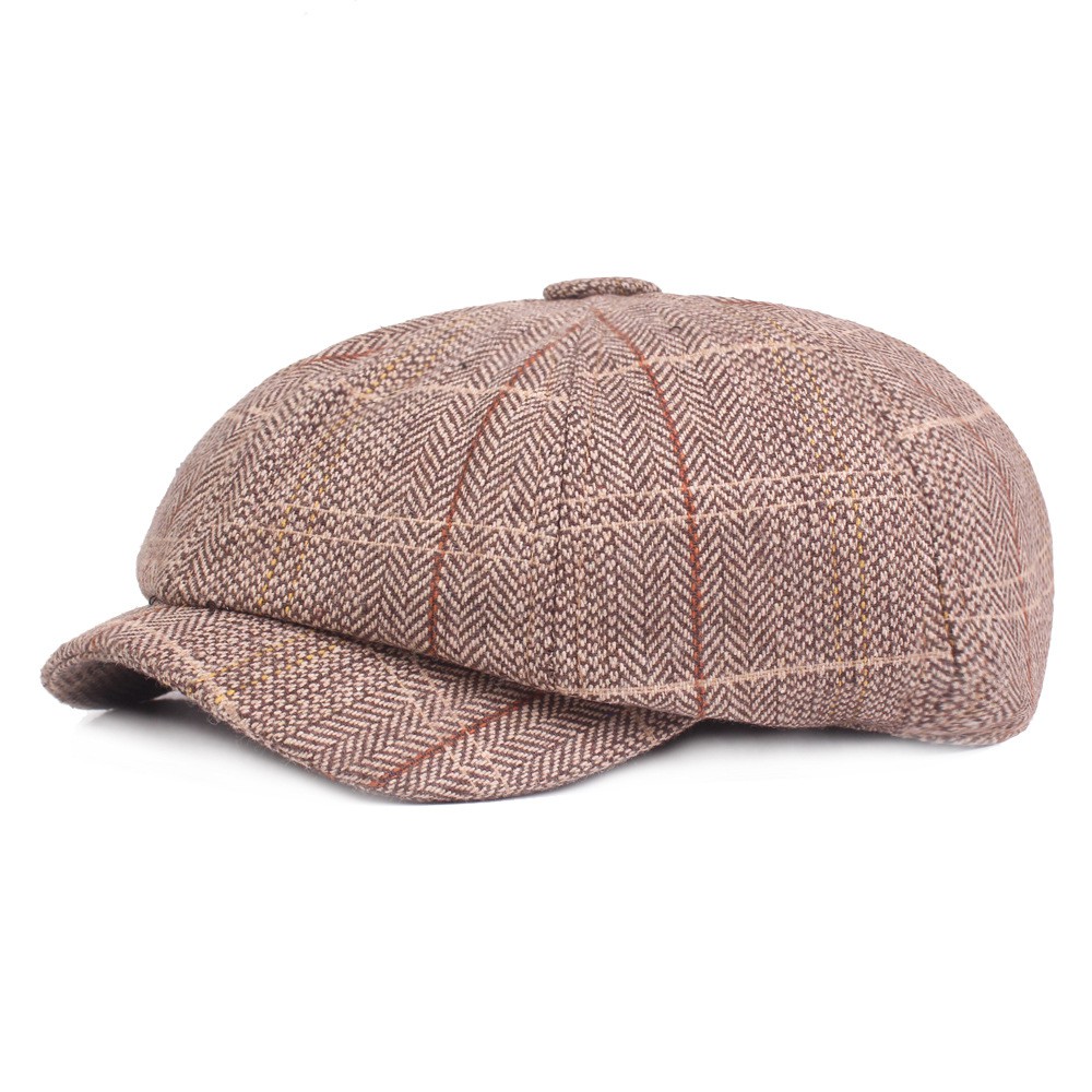 vintage newsboy cap