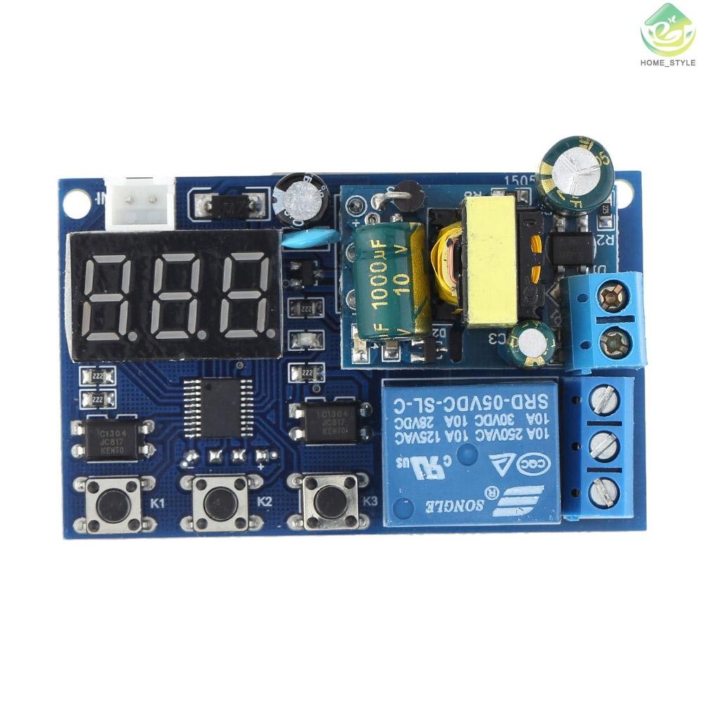 Ac 110~250v led display automation digital delay timer control relay ...